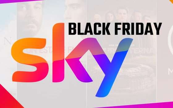 Black Friday: attiva Sky e Netflix a 14,90€