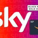Black Friday Sky: buono Amazon 50€ in regalo
