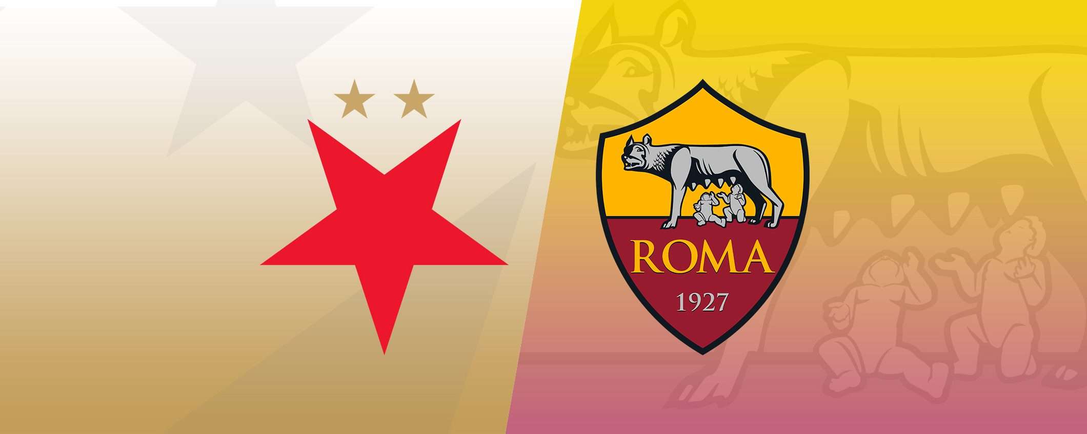 Come vedere Slavia Praga-Roma in streaming (Europa League)