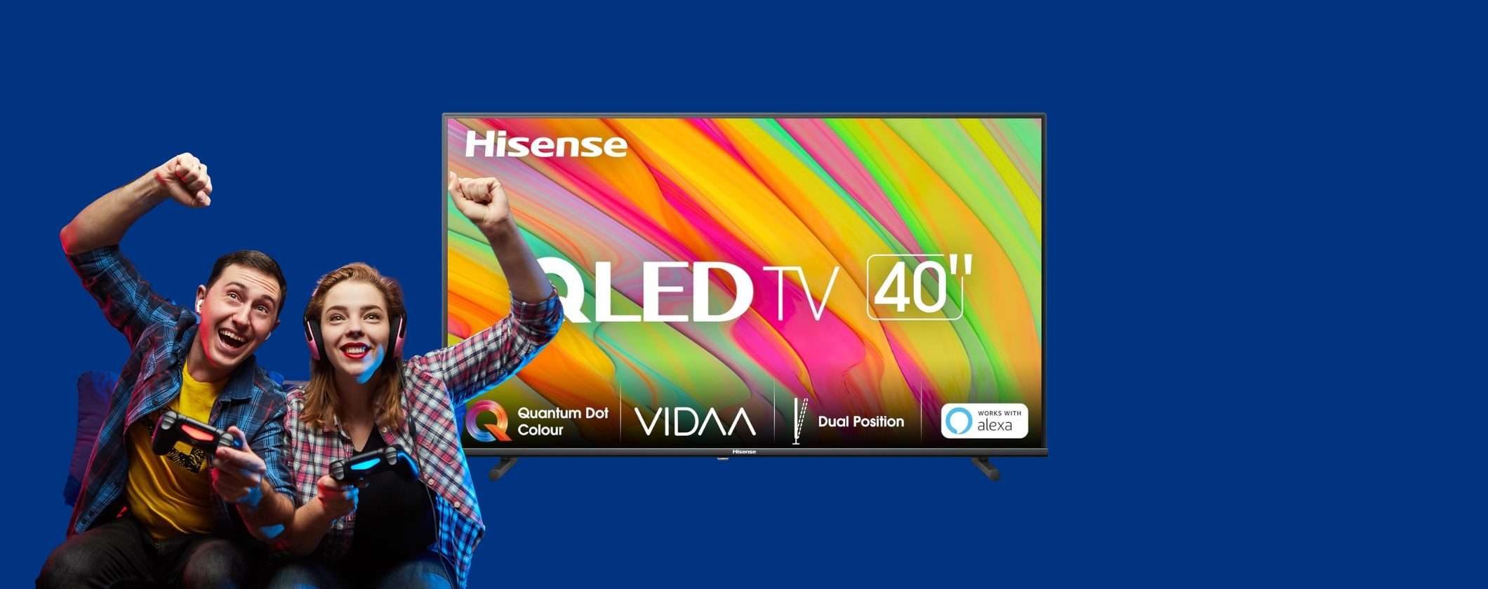 Smart TV Hisense QLED: 40