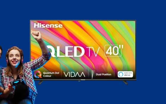Smart TV Hisense QLED: 40