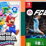 Black Friday: price drop per Mario Wonder e FC 24 su Switch