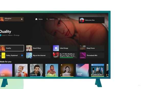 Spotify TV ha una nuova interfaccia e più funzioni