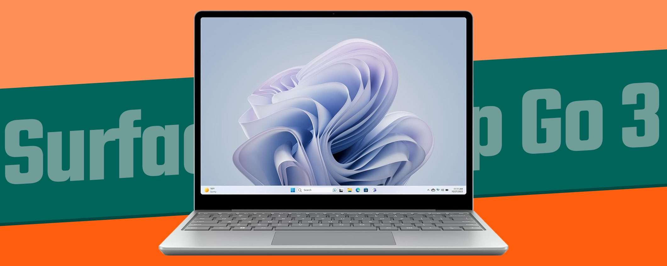 Surface Laptop Go 3: MAXI SCONTO -428€ al Black Friday