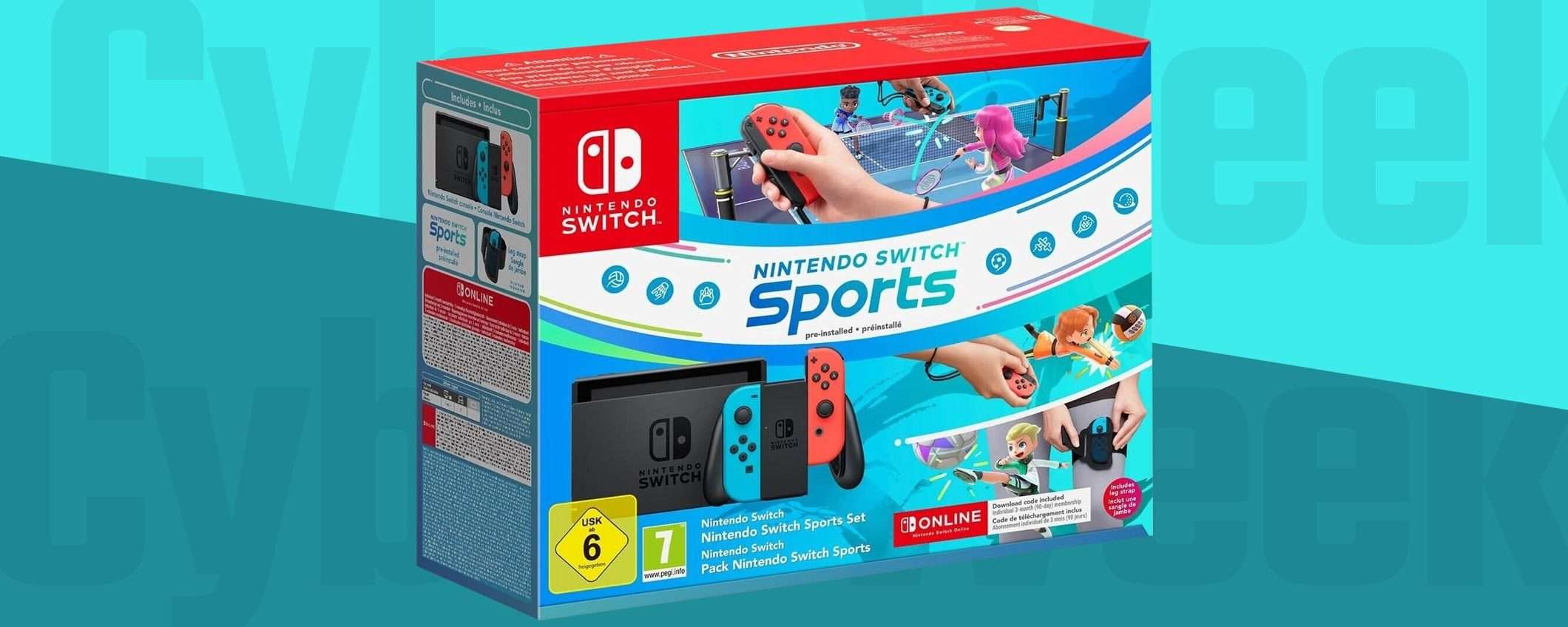 Nintendo Switch + Switch Sports a soli 249€: AFFARONE di eBay!