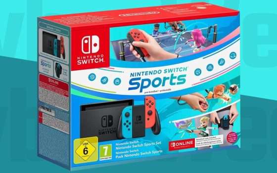 Nintendo Switch + Switch Sports a soli 249€: AFFARONE di eBay!