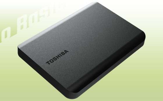 HDD esterno 4 TB (Toshiba) in FORTE SCONTO: eccolo