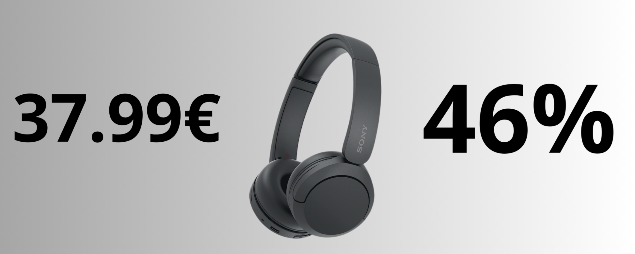 Sony WH-CH520, al SUPER prezzo di 37,99€ sono imbattibili