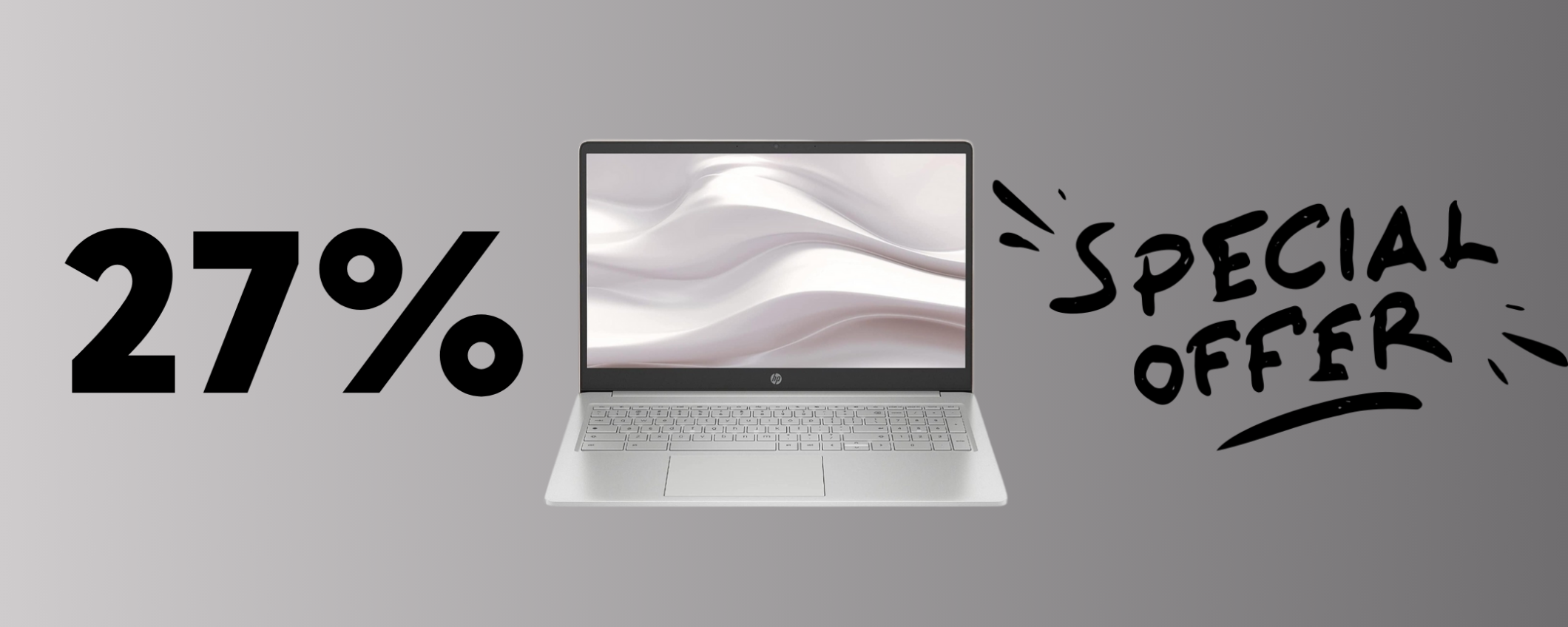 HP Chromebook 15a, PERFETTO per gli studenti al 27% di sconto