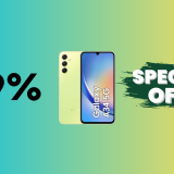 Samsung Galaxy A34 5G in SUPER sconto su eBay del 39%