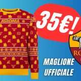 Il maglione Natalizio dell'AS ROMA è in sconto!