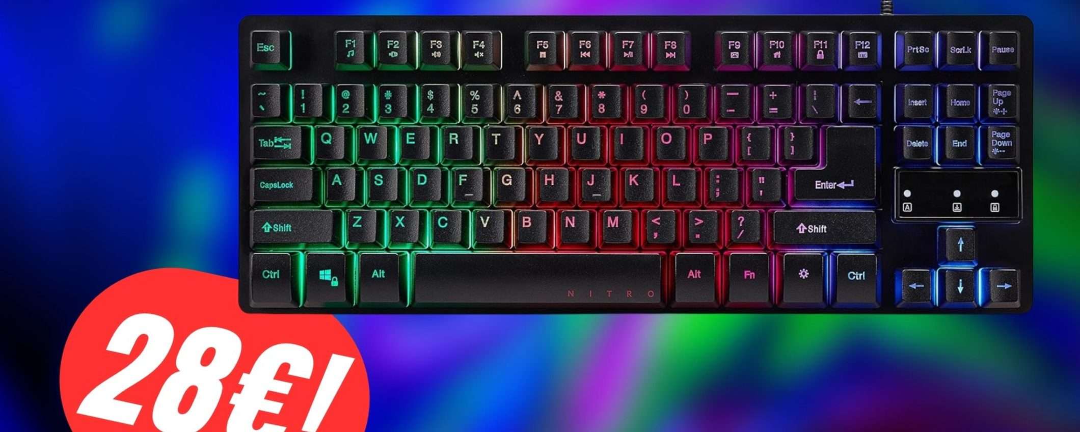 SCONTO FOLLE per questa Tastiera da gaming Acer!