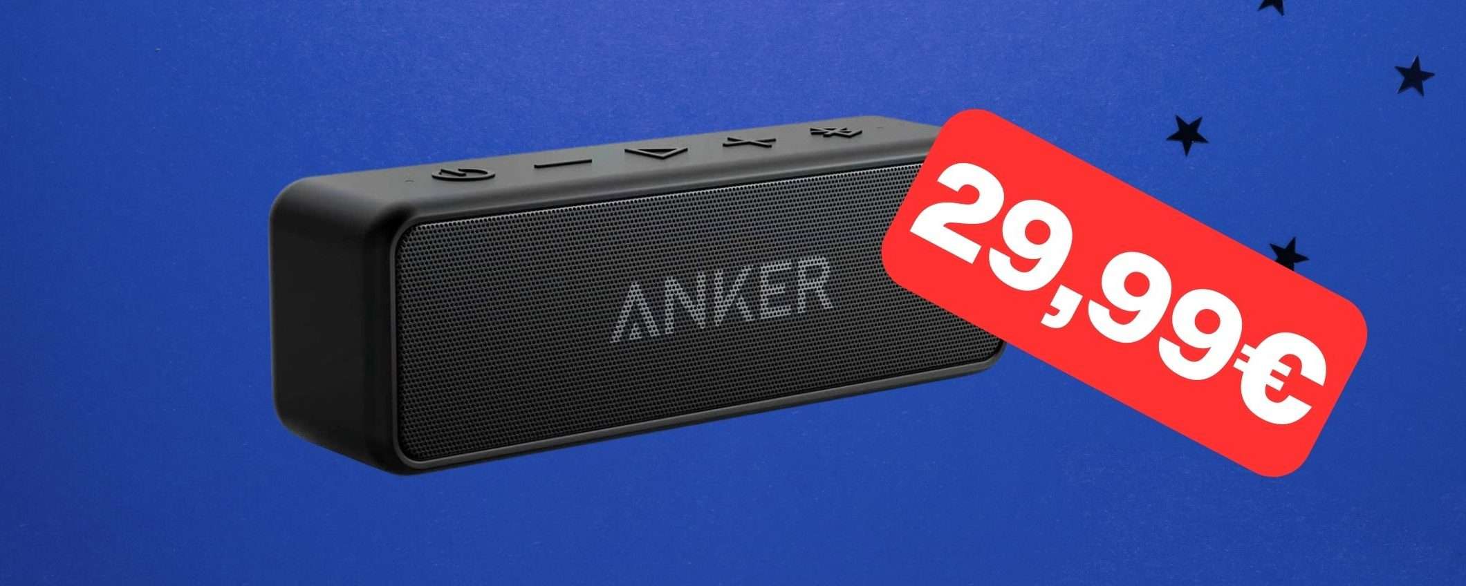 Altoparlante bluetooth Anker a PREZZO STRACCIATO su Amazon