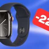 Apple Watch 9 GPS + Cellular in OFFERTA BOMBA su Amazon (-229,01€)