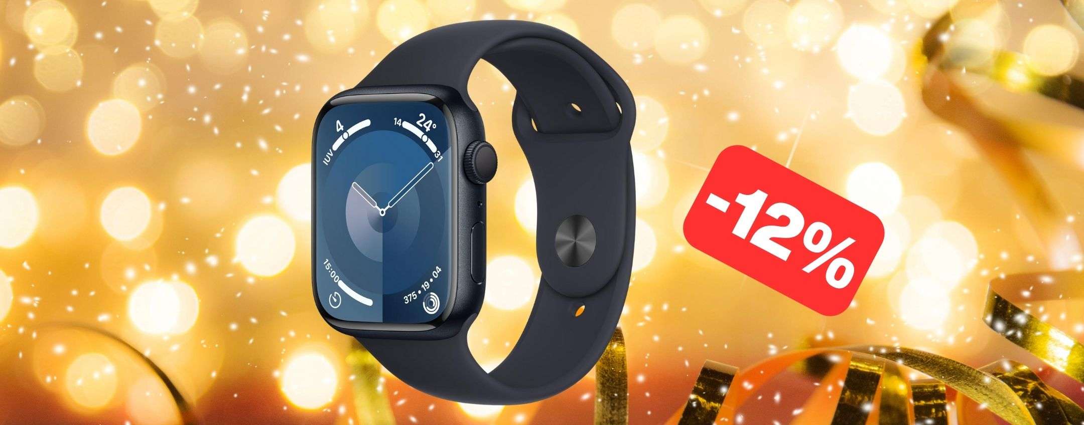 Offerte di Natale Amazon Apple Watch Series 9 al minimo storico (12)