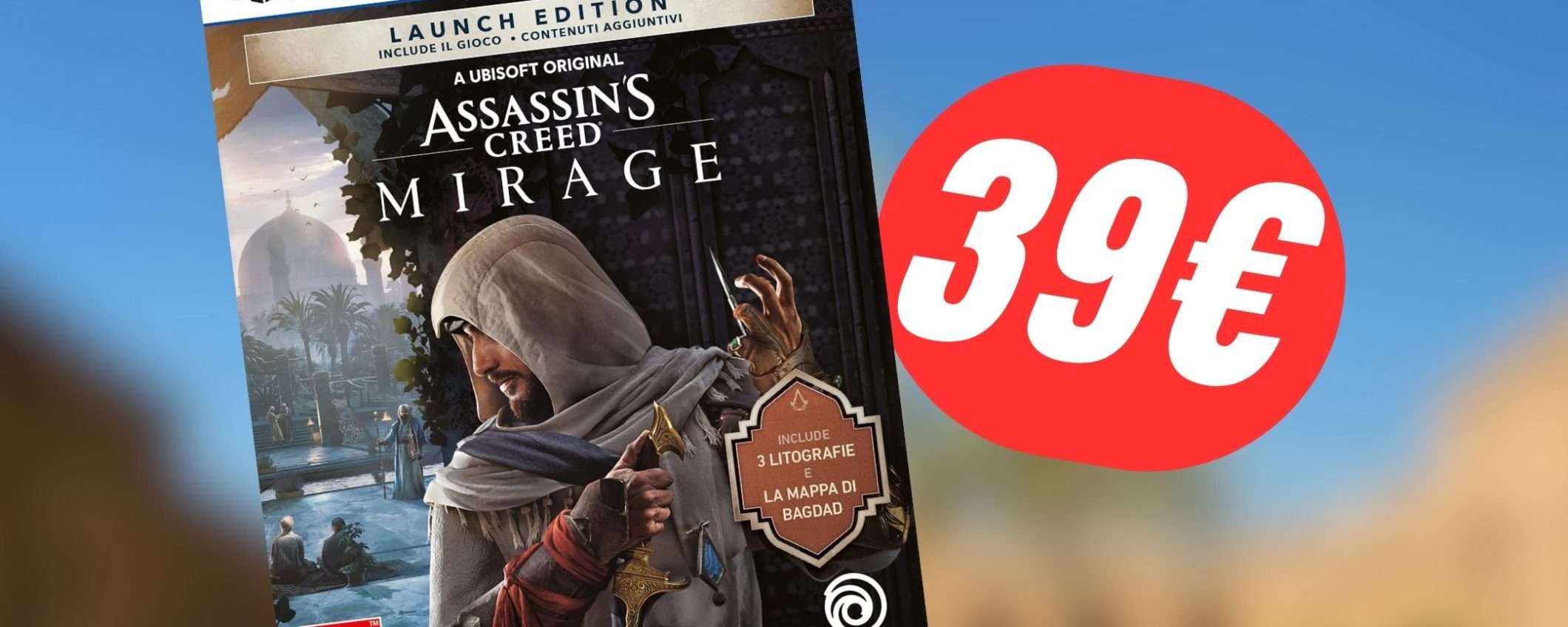 Assassin's Creed Mirage per PS5 è SCONTATO del 20%!