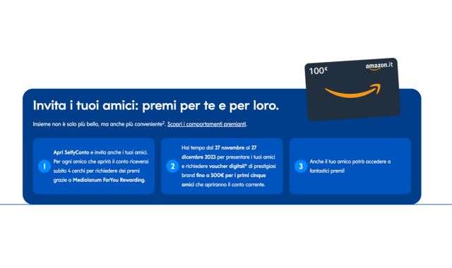 Buono Amazon SelfyConto