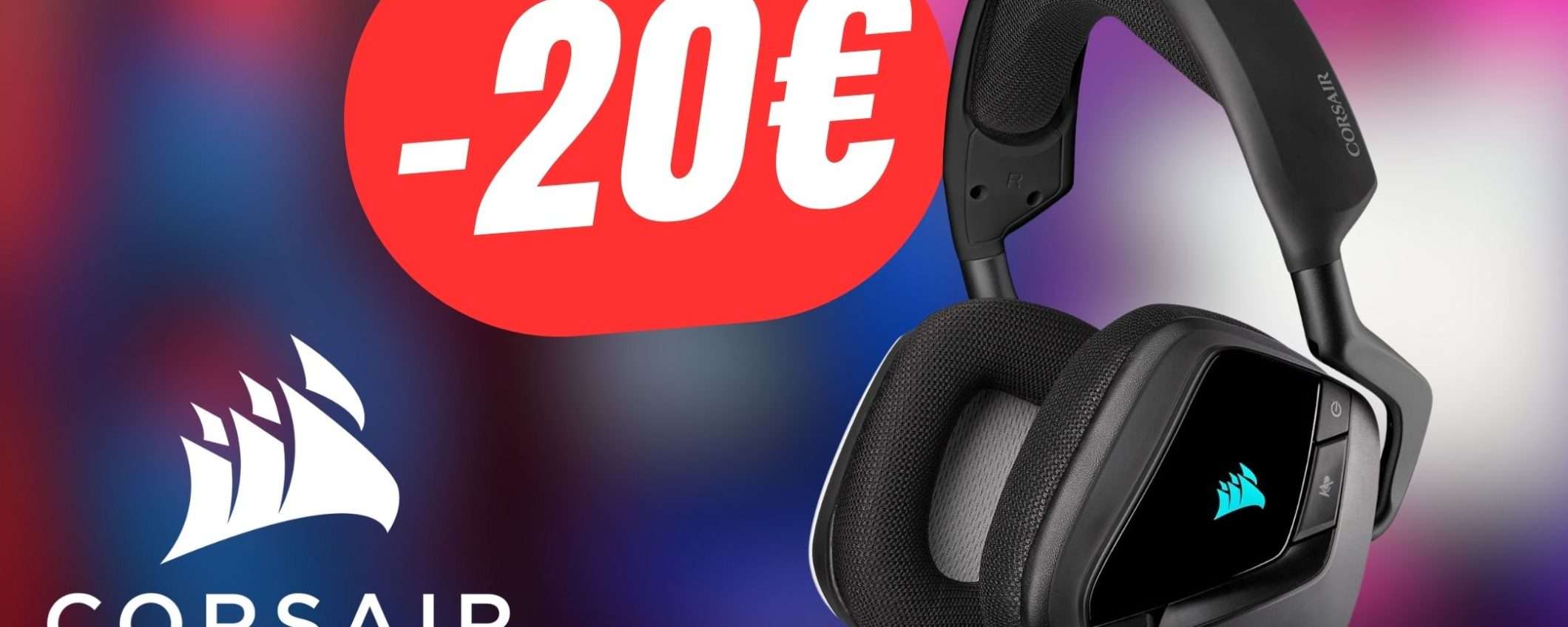 Queste Cuffie da Gaming di Corsair sono il top a questo prezzo!