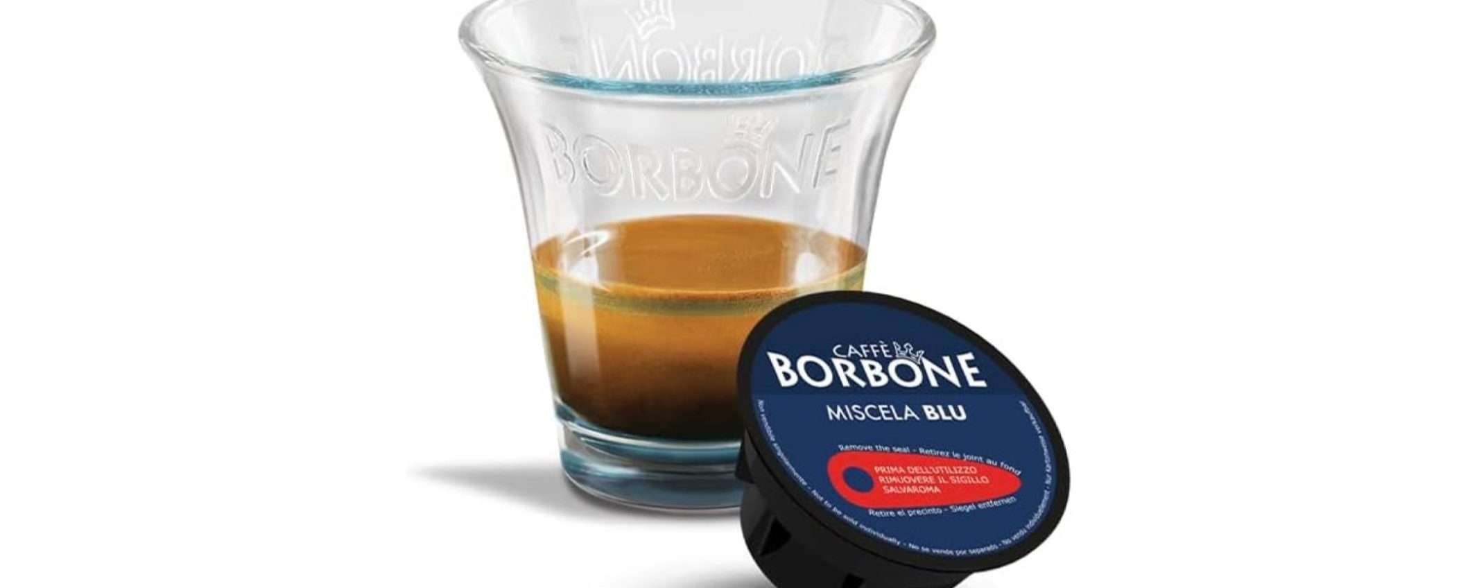 Caffè gustoso ed economico? Caffè Borbone Miscela Blu su Amazon al 10% in meno!
