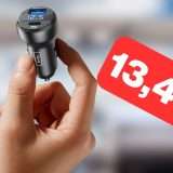 Caricabatterie per auto a prezzo STRACCIATO su Amazon (-33%)