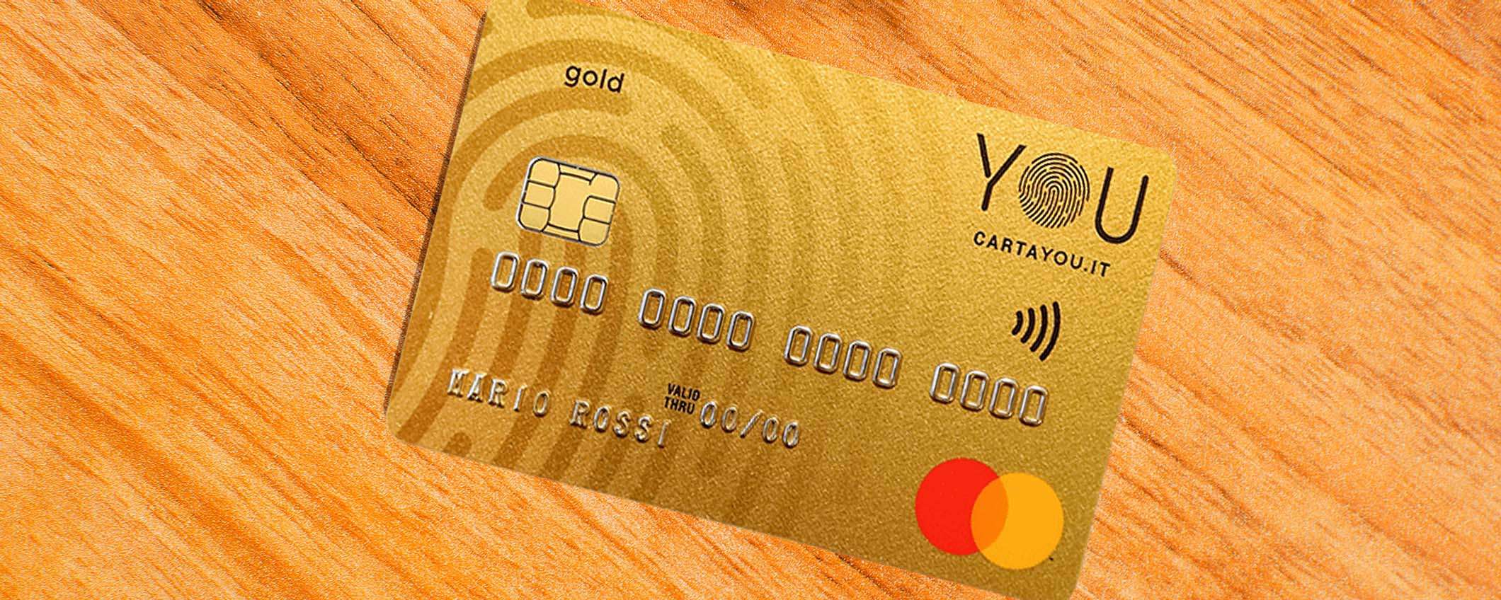 Carta YOU: la carta di credito gratis dai vantaggi esclusivi