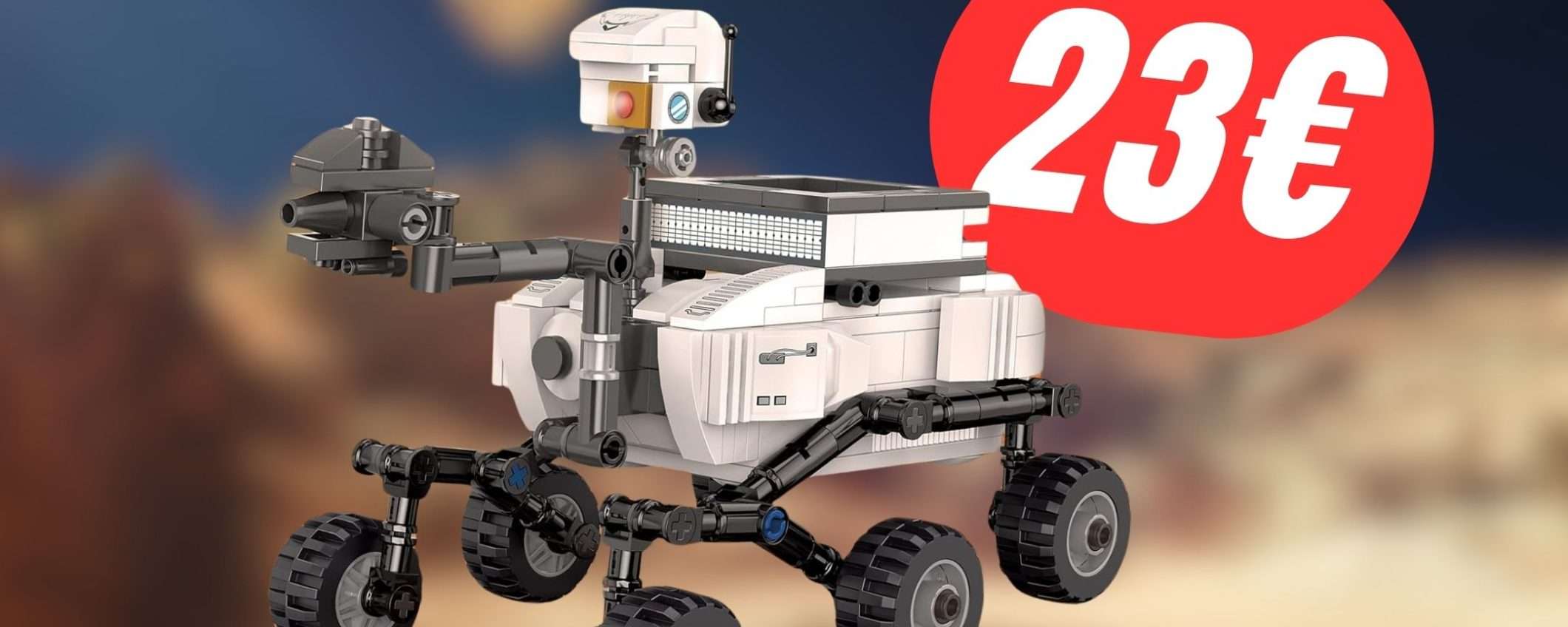 Il Mars Rover da costruire costa pochissimo grazie allo SCONTO Amazon!