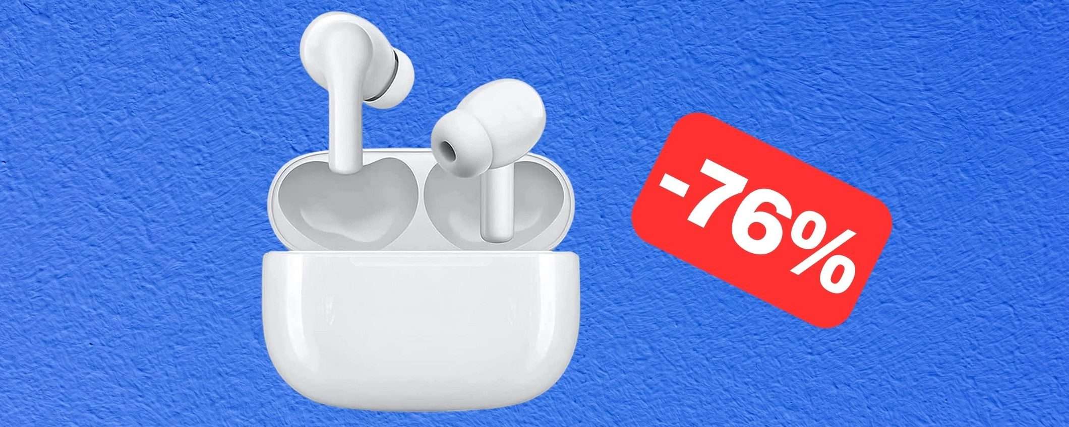Cuffie Bluetooth a 11,99 euro con questo SCONTO SHOCK di Amazon (-76%)