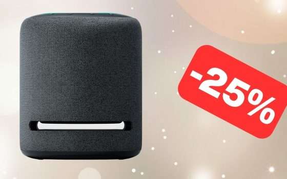 Echo Studio, il miglior altoparlante Amazon, è in offerta per Natale (-25%)