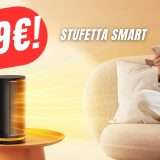 Questa Stufetta Smart costa solo 49€ grazie al COUPON