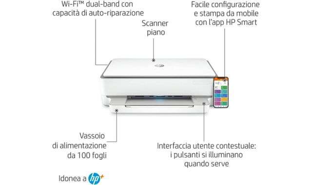 HP 6020e stampante