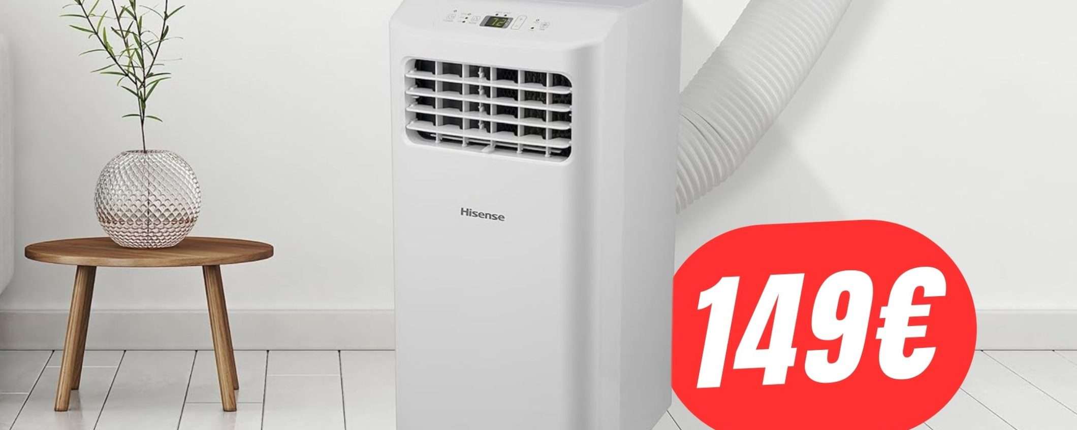 COUPON da 100€ per questo Condizionatore Hisense!