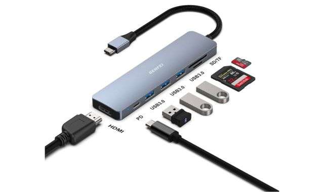 Hub USB 7-in-1