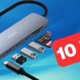 Hub USB 7-in-1 in offerta Amazon: ti bastano solo 10 euro