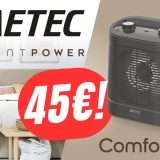 Rimani sempre al caldo grazie al Termoventilatore Imetec!