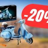 La Vespa LEGO è SCONTATA su Amazon!
