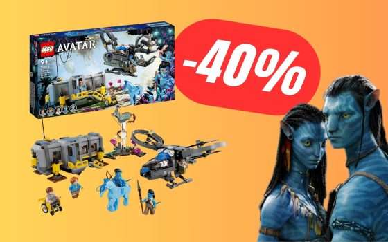 Il set LEGO di Avatar è scontato del 40% su Amazon!