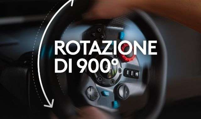 Logitech G29 rotazione 900 gradi