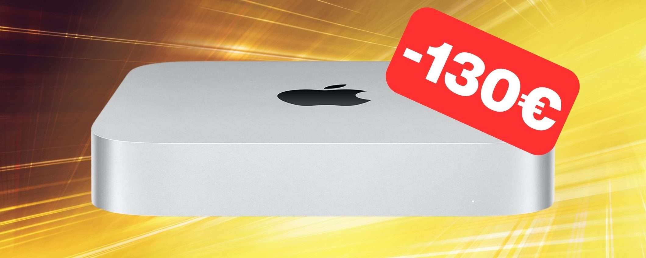 Mac Mini 2023 M2 ritorna a 599 euro su Amazon: risparmi 130 euro