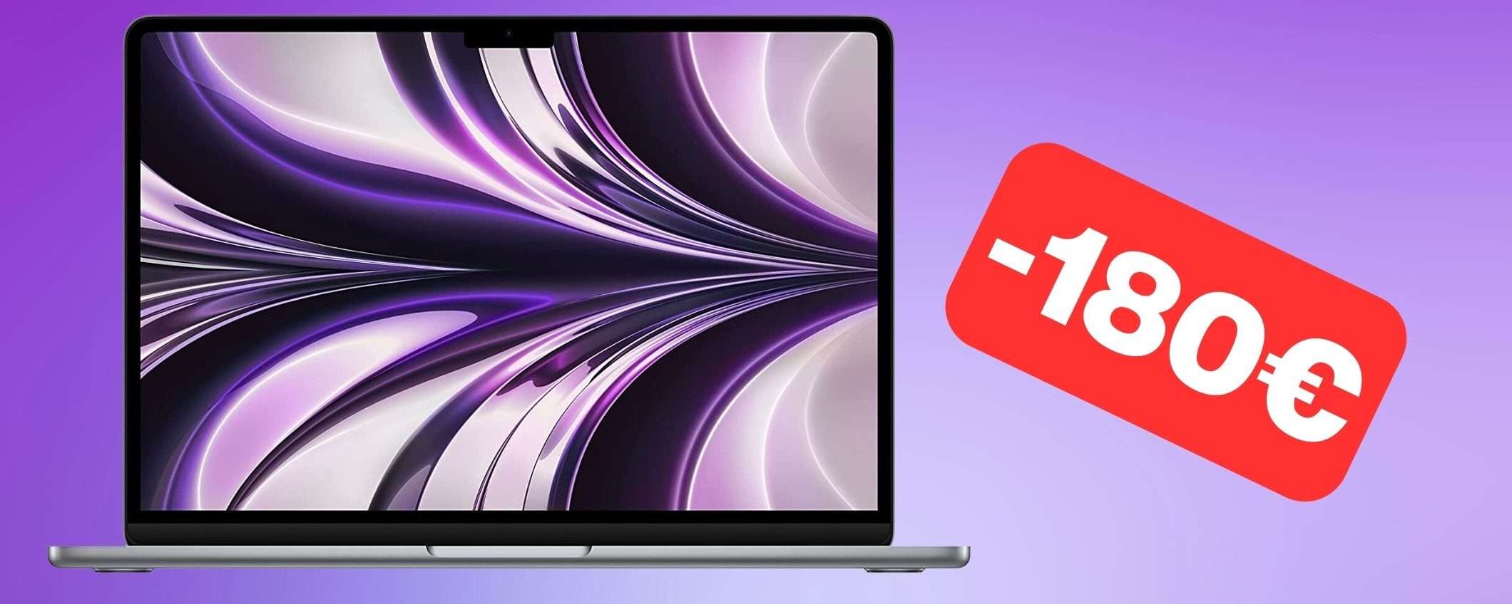 Il MacBook Air con M2 è tornato in OTTIMO SCONTO su Amazon