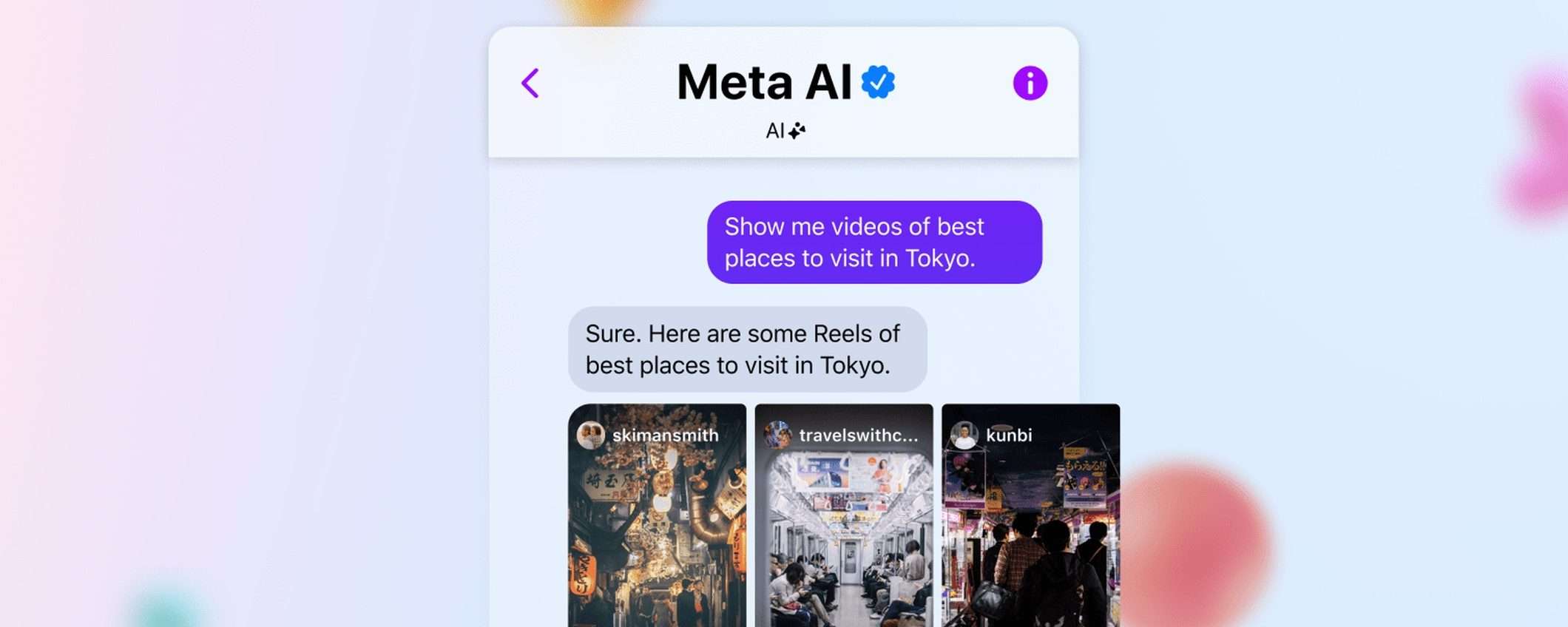 Meta annuncia nuove funzionalità IA per i servizi