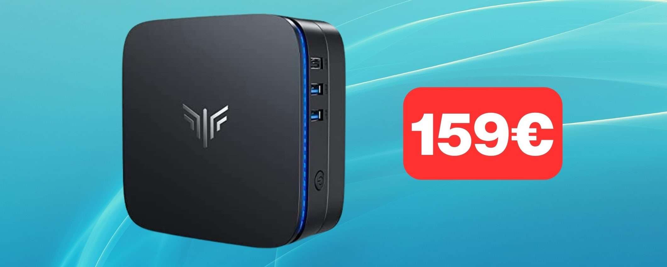 Attiva il coupon e paga questo potente Mini PC a soli 159 euro