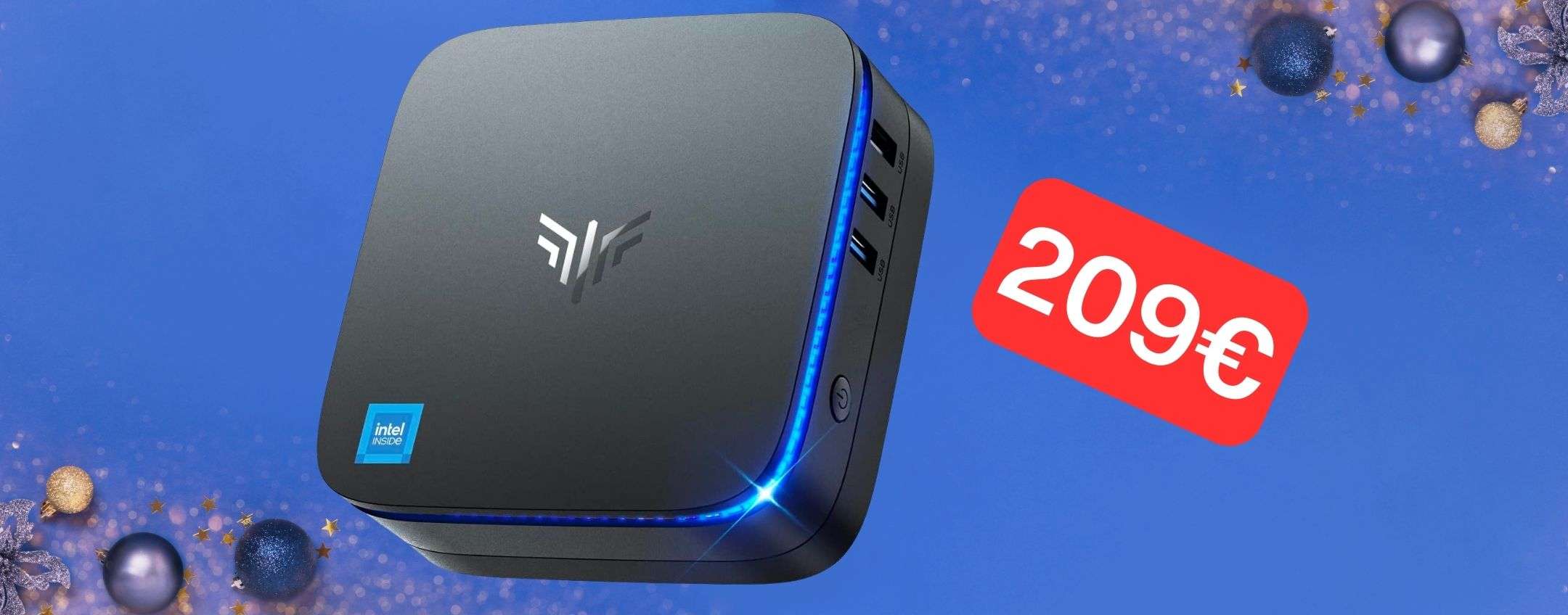 Mini PC offerta Natale Amazon