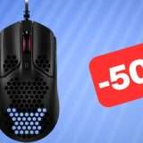 Mouse da gaming a nido d'ape e ultraleggero in OTTIMO SCONTO Amazon (-50%)