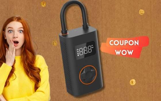 Sembra un lucchetto ma è un COMPRESSORE ad aria portatile (coupon)