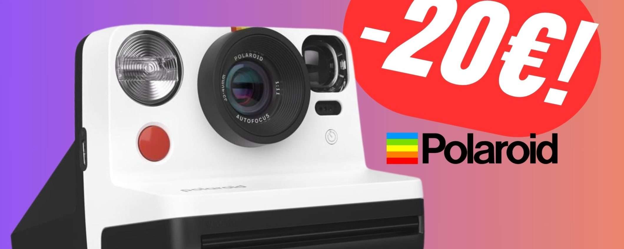 PREZZO FOLLE per la Fotocamera Istantanea Polaroid Now Gen 2