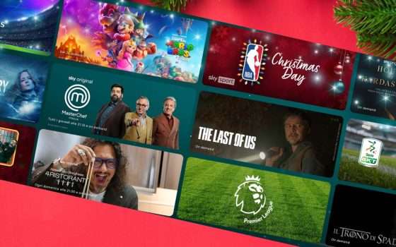 Now TV è il miglior regalo di Natale: intrattenimento e sport per tutti