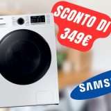 La Lavasciuga Samsung è scontata di 349€ su Amazon!