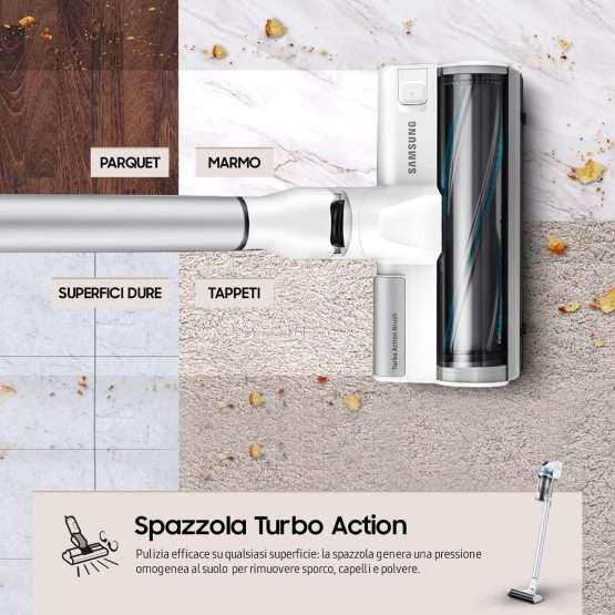 samsung aspirapolvere senza fili