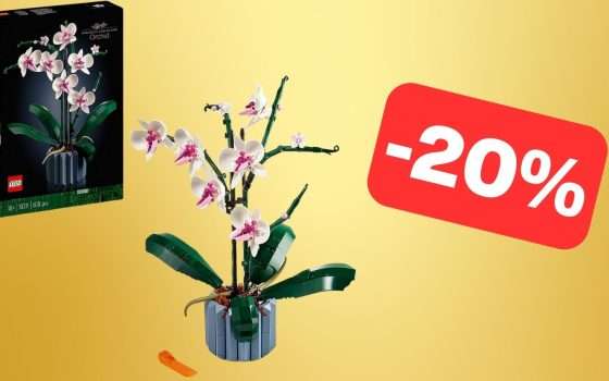 Set LEGO Orchidea: FANTASTICO SCONTO Amazon (-20%)