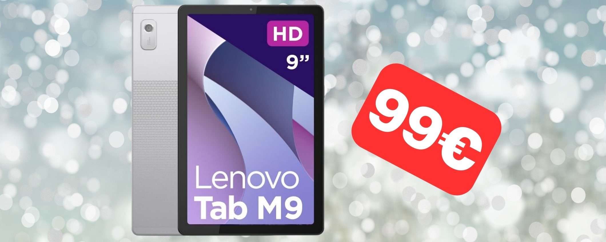 Tablet Lenovo a 99 euro: OFFERTA DI NATALE Amazon